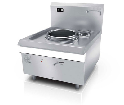 单炒单尾电磁灶