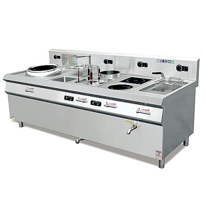 豪华明档电磁组合炉